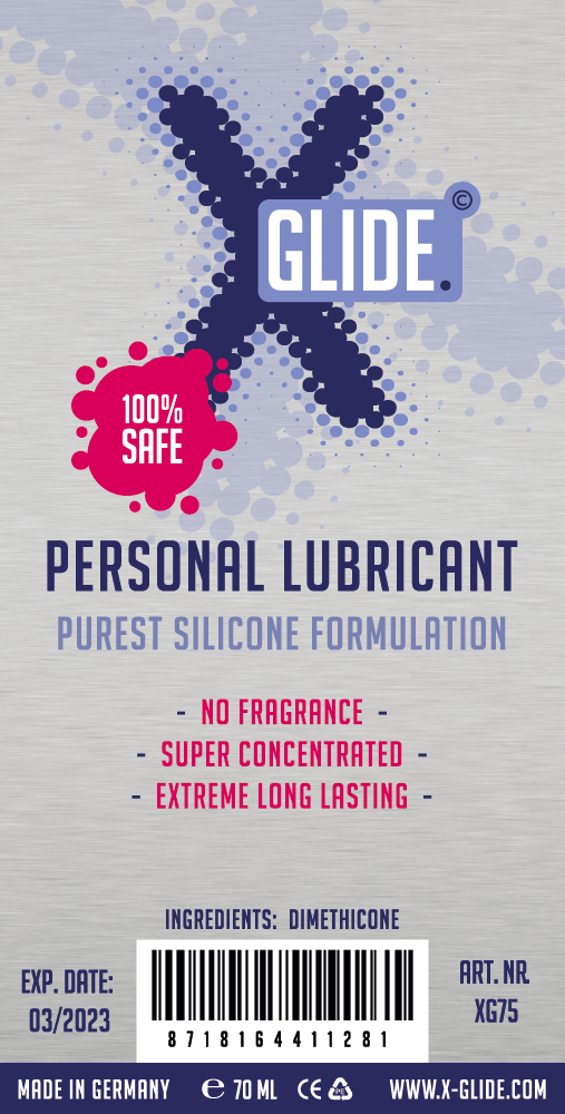 X-Glide silicone lubricant - 70ml